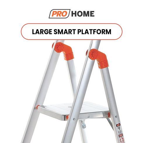 Aqua 3 Aluminum Ladder with 5 Anti Slip Shoes